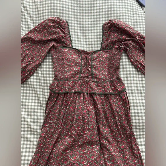 Christy Dawn Narcissa Dress in Evergreen Apple Harvest - Picture 6 of 6